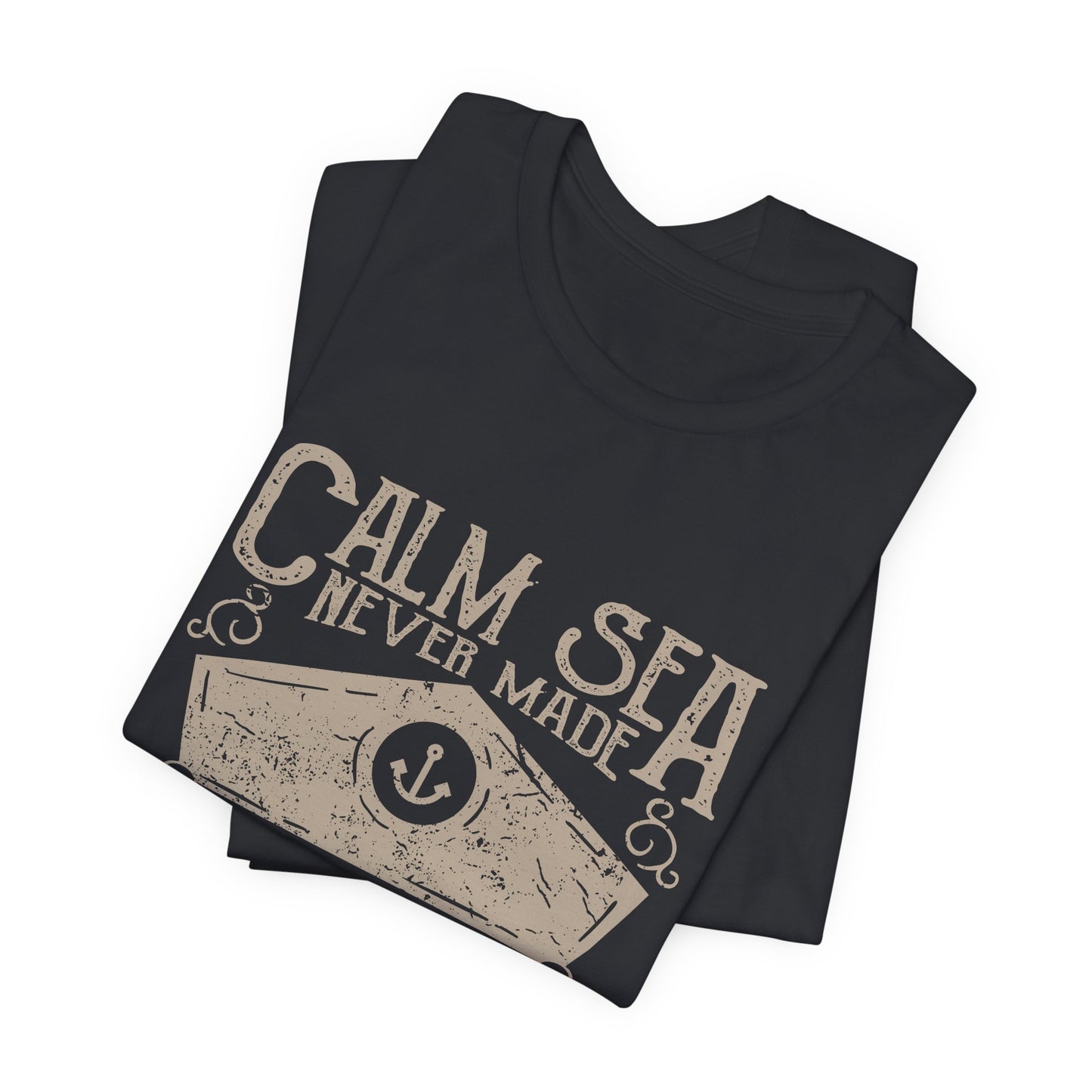 Calm Sea Skilled Sailor T-Shirt Nautical Tee