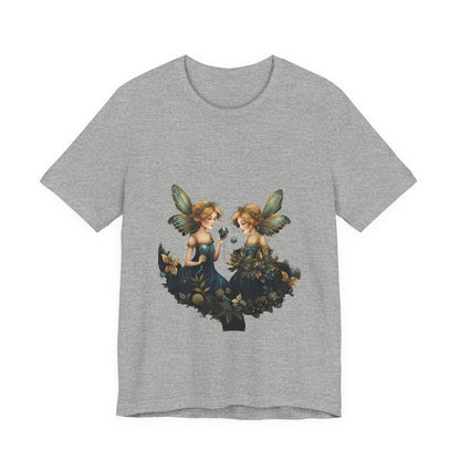 Fairy T-Shirt Magical Christmas Twin Fairies Tee