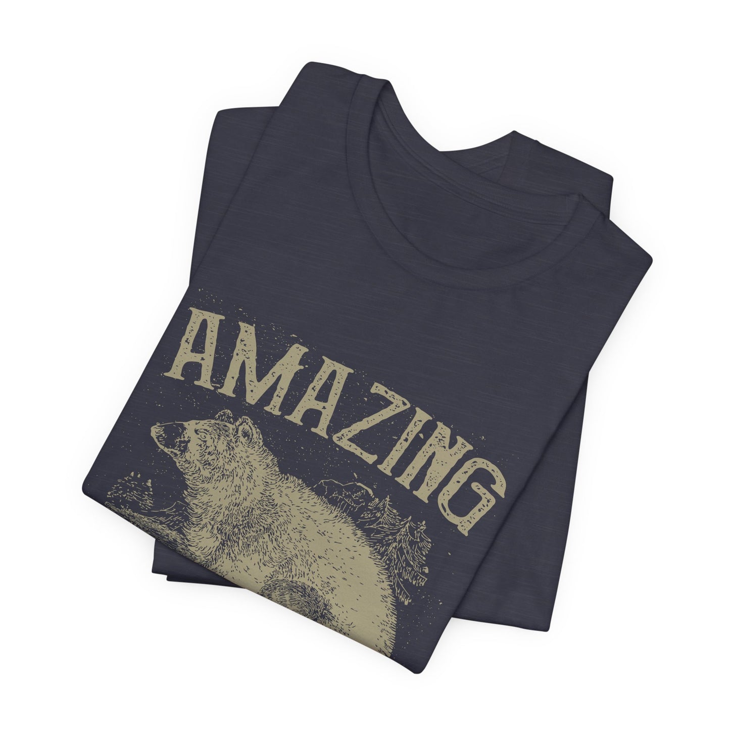 Amazing Wildlife Bear T-Shirt Vintage Outdoors