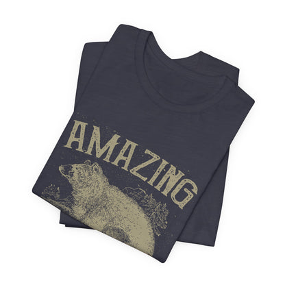 Amazing Wildlife Bear T-Shirt Vintage Outdoors