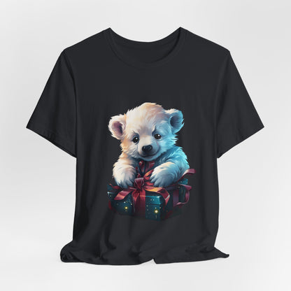 Cute Polar Bear Christmas T-Shirt Gift Tee