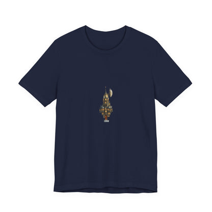 Fantasy Castle Book Christmas T-Shirt