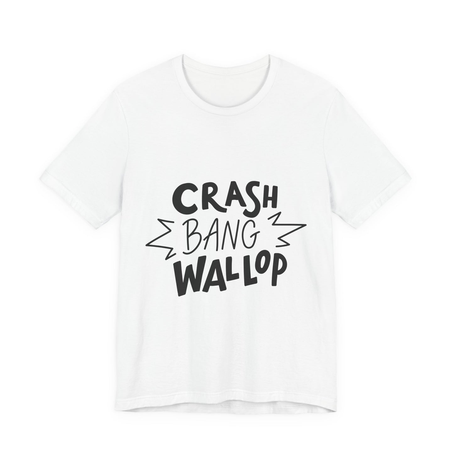 Crash Bang Wallop T-Shirt Comic Typography