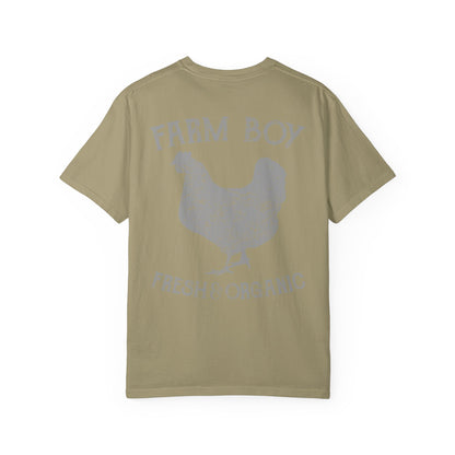 Farm Boy Rooster Garment-Dyed Heavyweight Tee