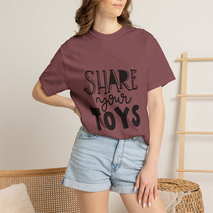 Share Your Toys Kids Garment-Dyed Tee