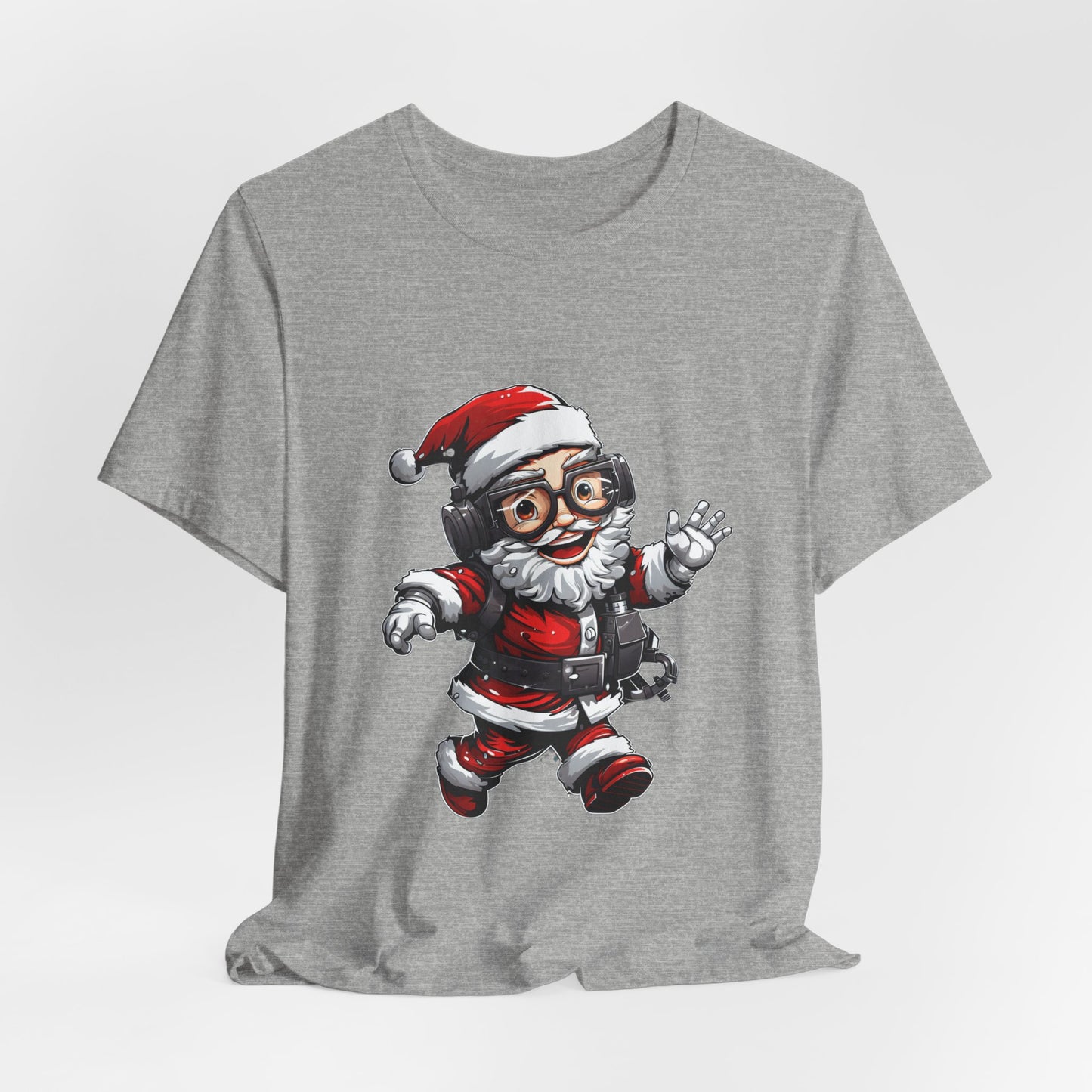 Scuba Diver Santa T-Shirt Funny Christmas Tee