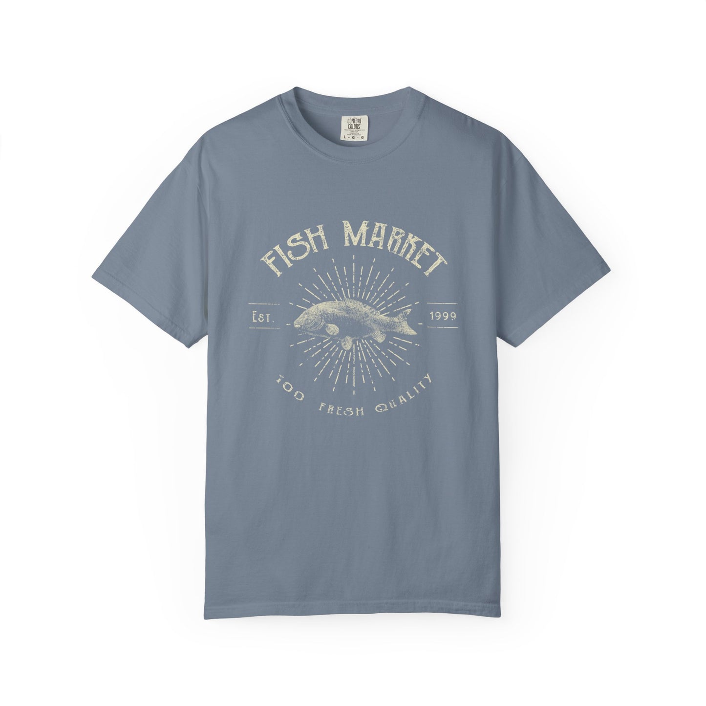 Fish Market Garment-Dyed Tee Est. 1999 Fishing
