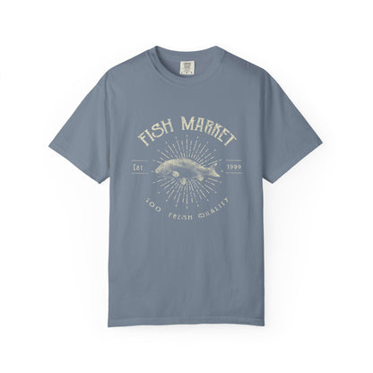 Fish Market Garment-Dyed Tee Est. 1999 Fishing