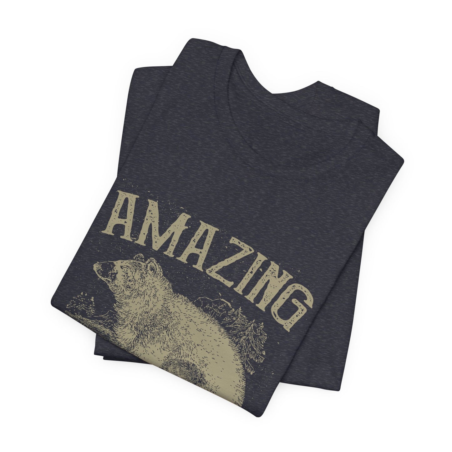 Amazing Wildlife Bear T-Shirt Vintage Outdoors