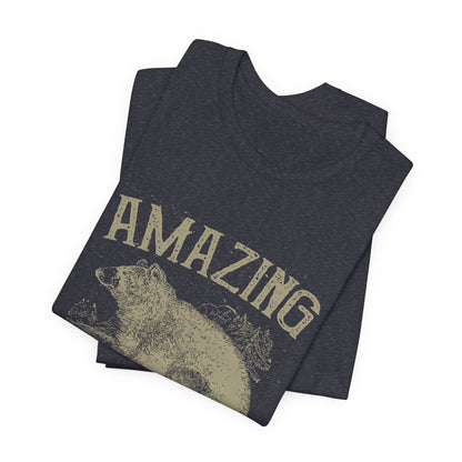 Amazing Wildlife Bear T-Shirt Vintage Outdoors