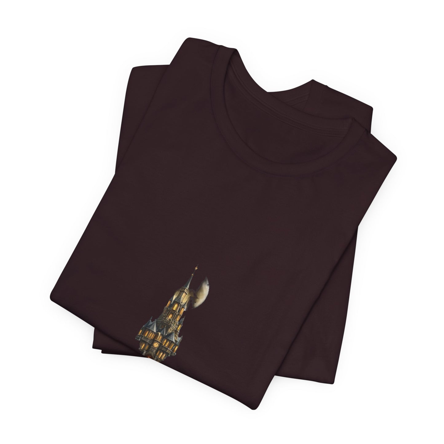 Fantasy Castle Book Christmas T-Shirt