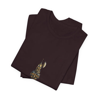 Fantasy Castle Book Christmas T-Shirt
