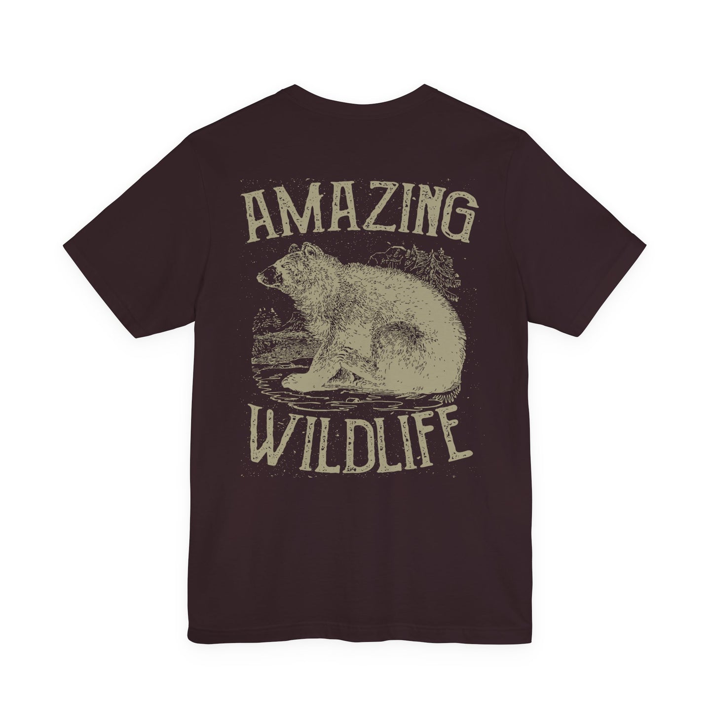 Amazing Wildlife Bear T-Shirt Vintage Outdoors