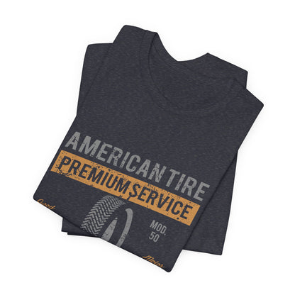 Retro American Tire T-Shirt Race the Road