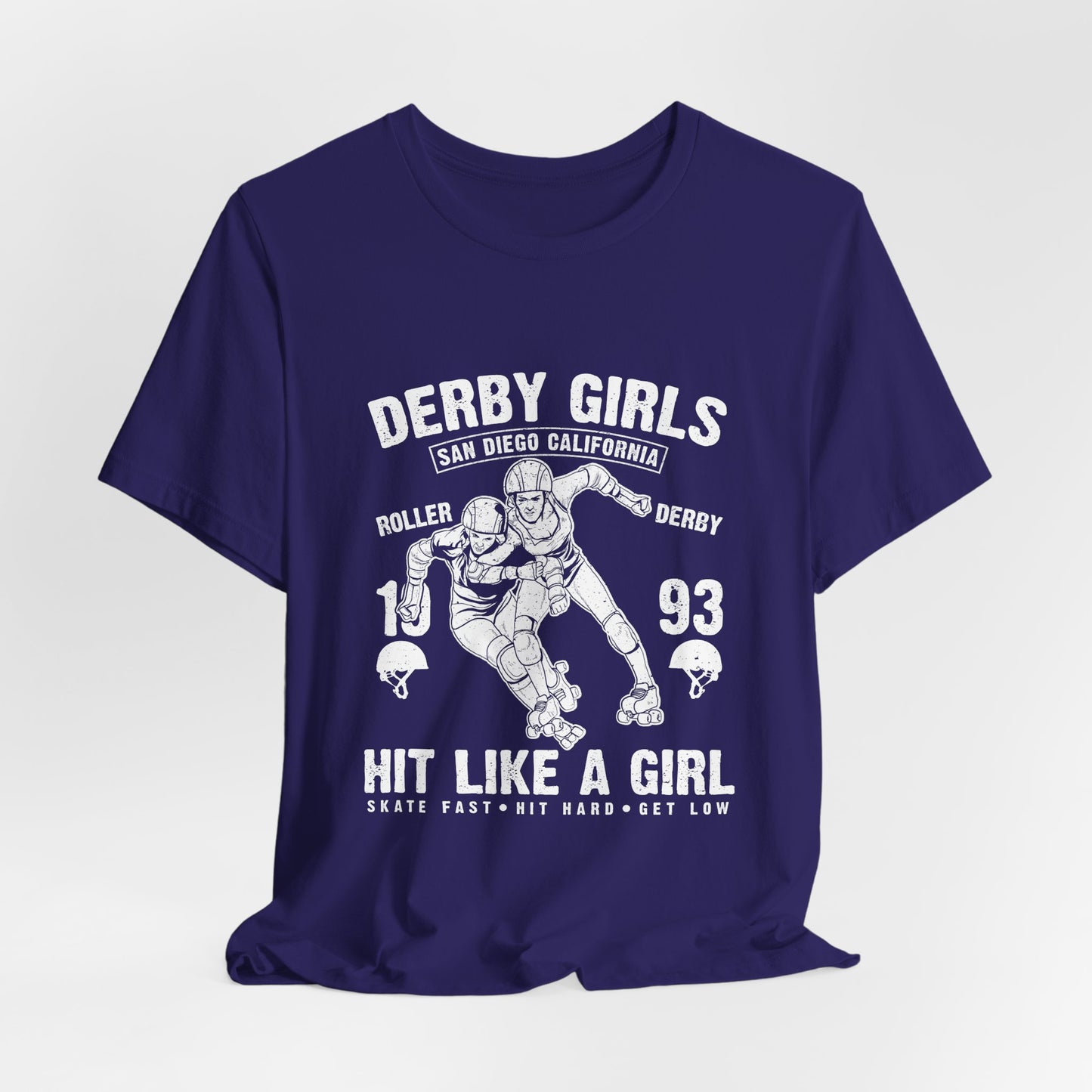 Derby Girls T-Shirt Roller Skating Gift Tee