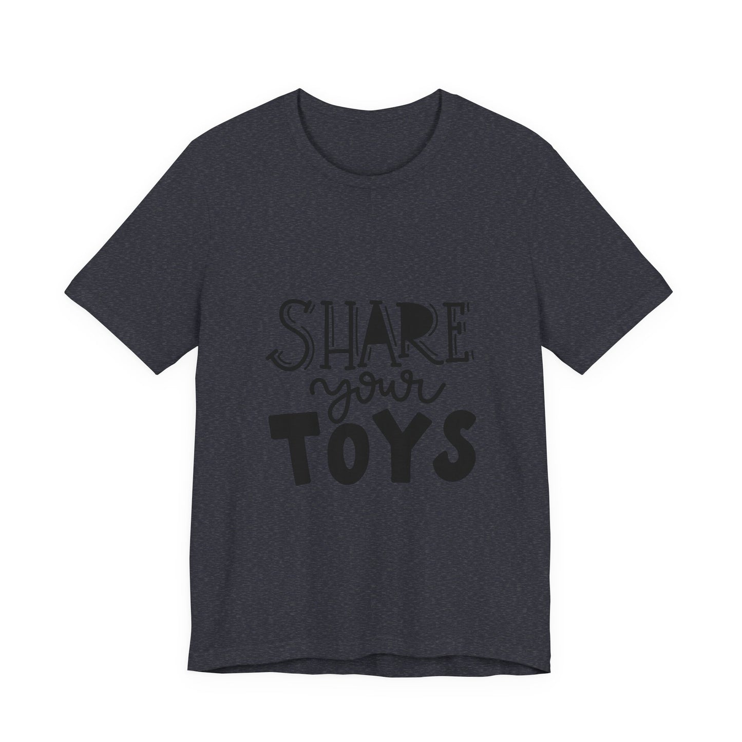 Share Your Toys T-Shirt Kids Lettering Tee