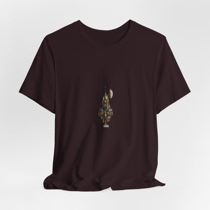 Fantasy Castle Book Christmas T-Shirt