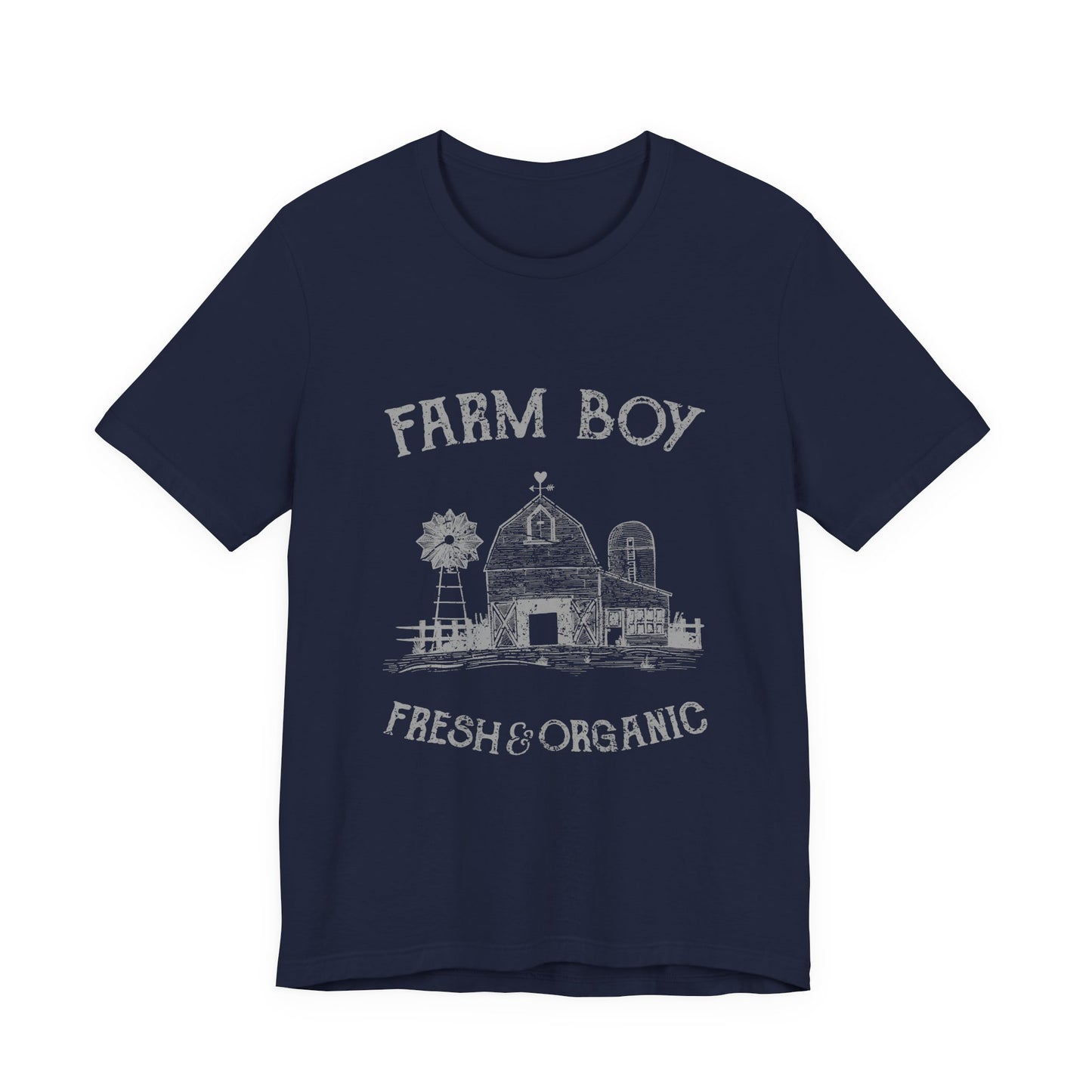 Farm Boy T-Shirt Fresh & Organic Barn Tee
