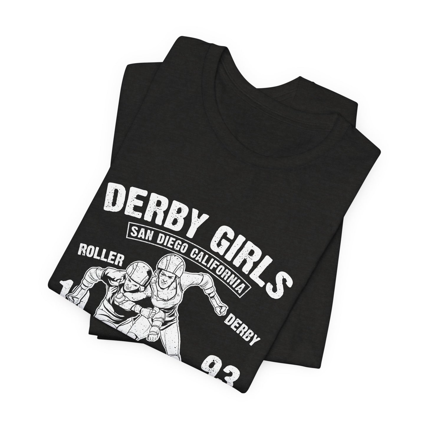 Derby Girls T-Shirt Roller Skating Gift Tee