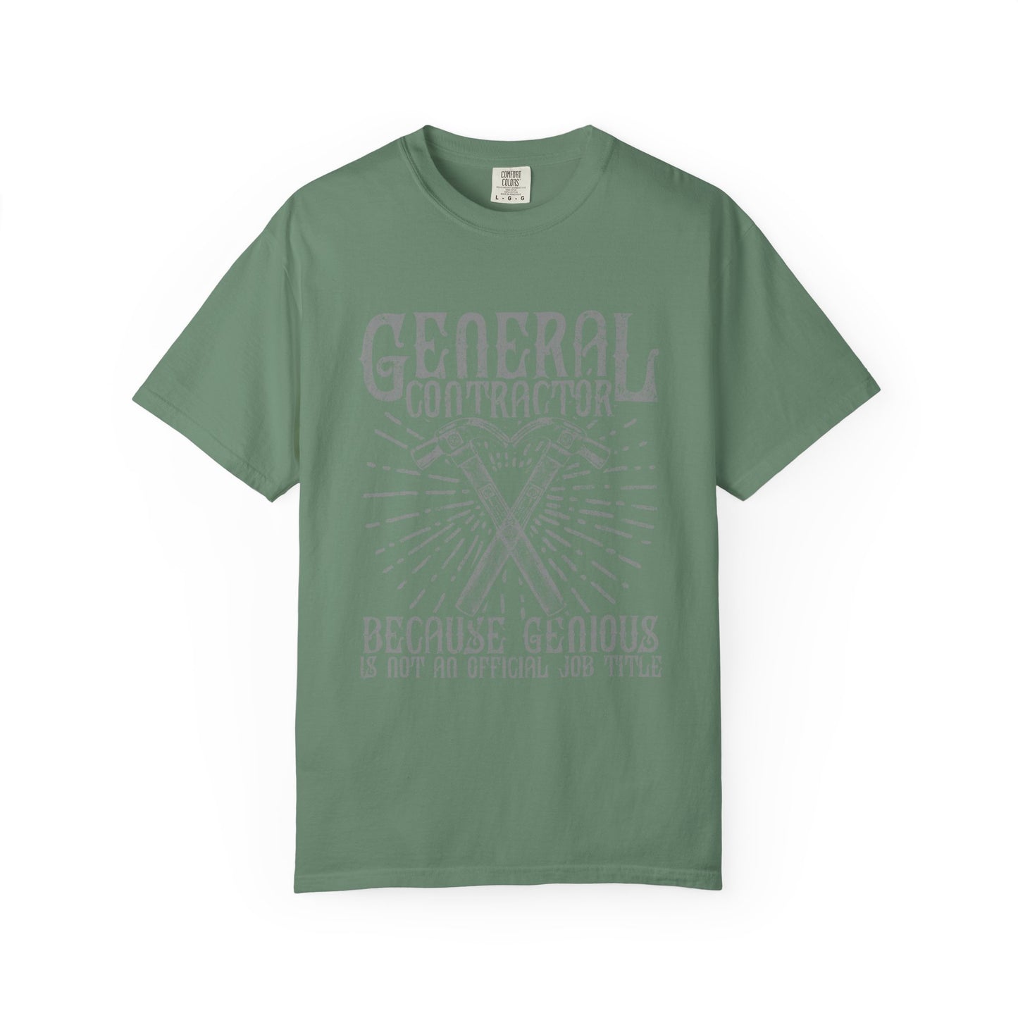 General Contractor Funny Heavyweight Tee Gift