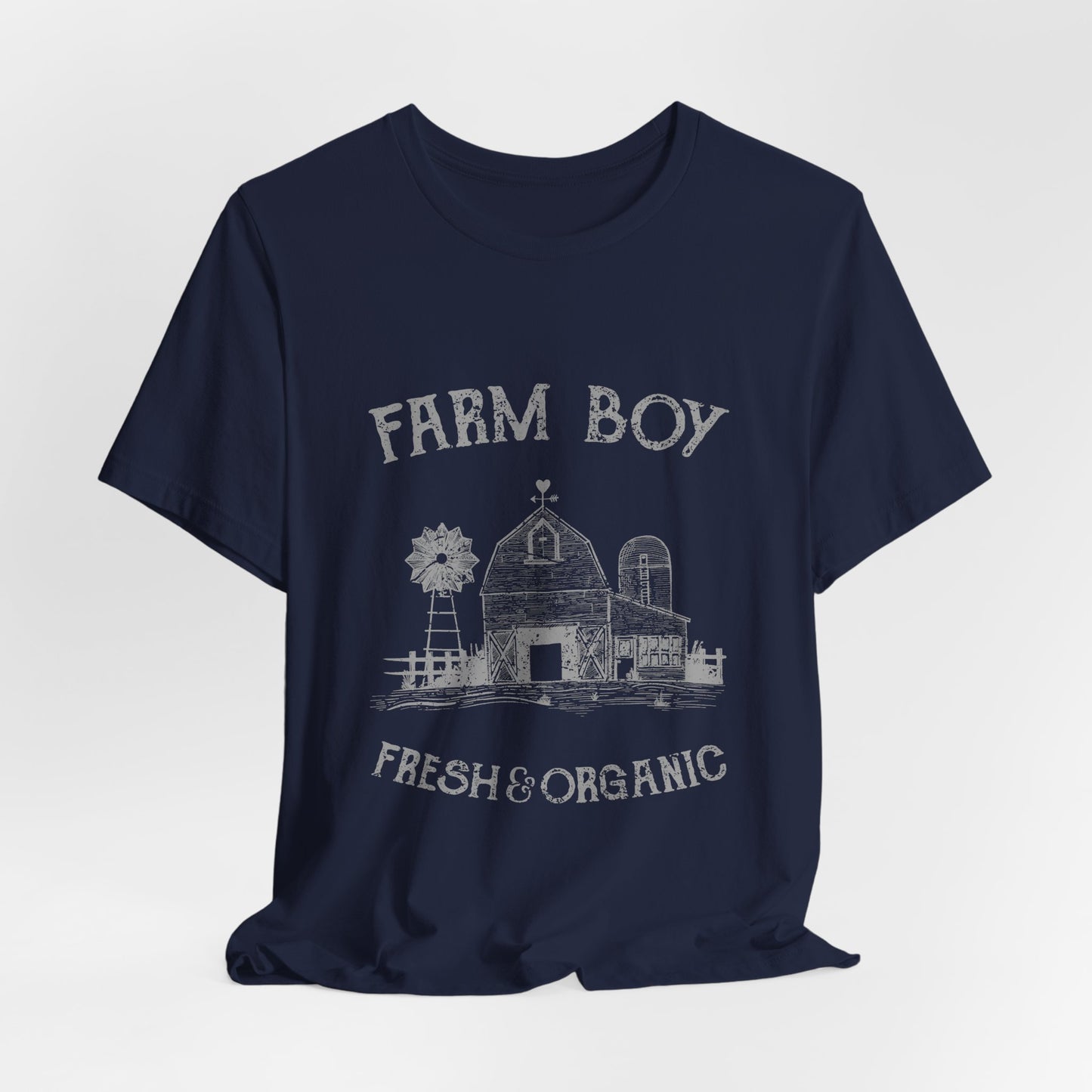 Farm Boy T-Shirt Fresh & Organic Barn Tee