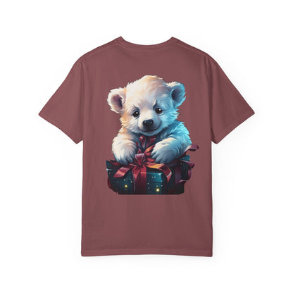 Polar Bear Christmas Garment-Dyed Tee Gift