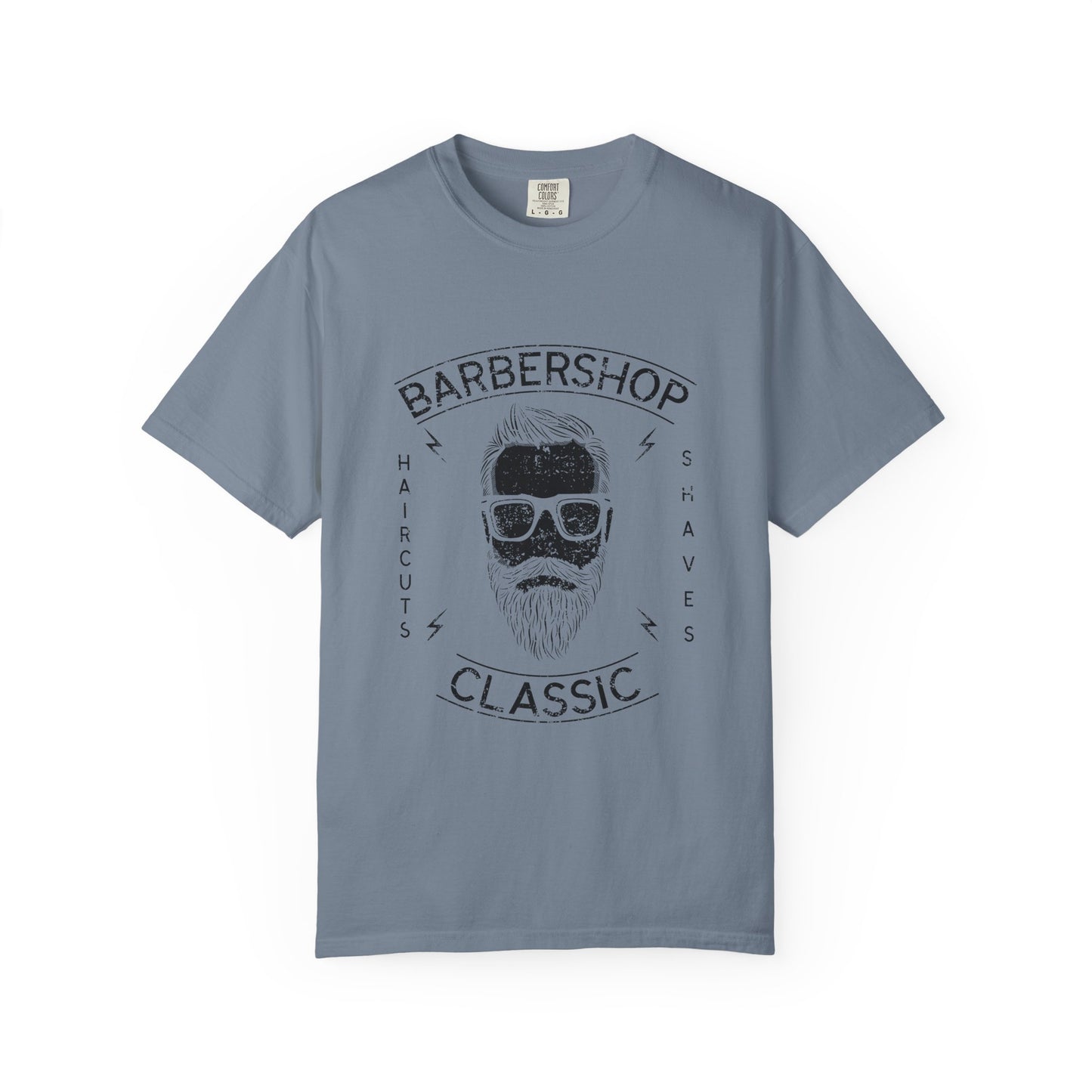 Barbershop Classic Tee | Retro Bearded Barber