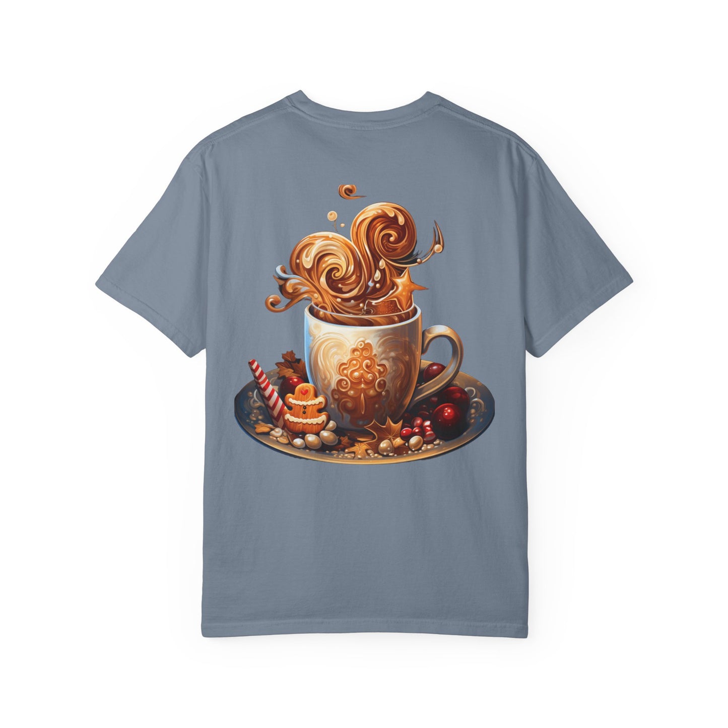 Christmas Coffee Garment-Dyed Heavyweight Tee