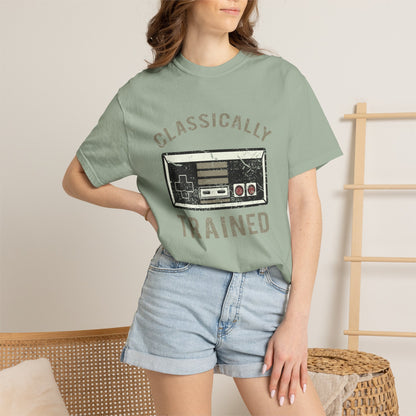 Classically Trained Retro Gamer Heavyweight Tee