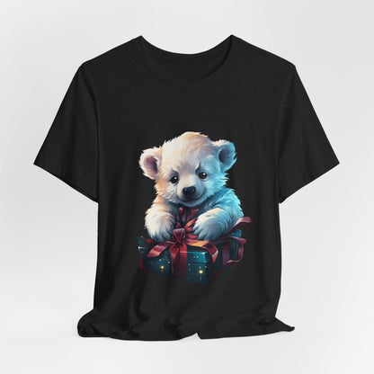 Cute Polar Bear Christmas T-Shirt Gift Tee