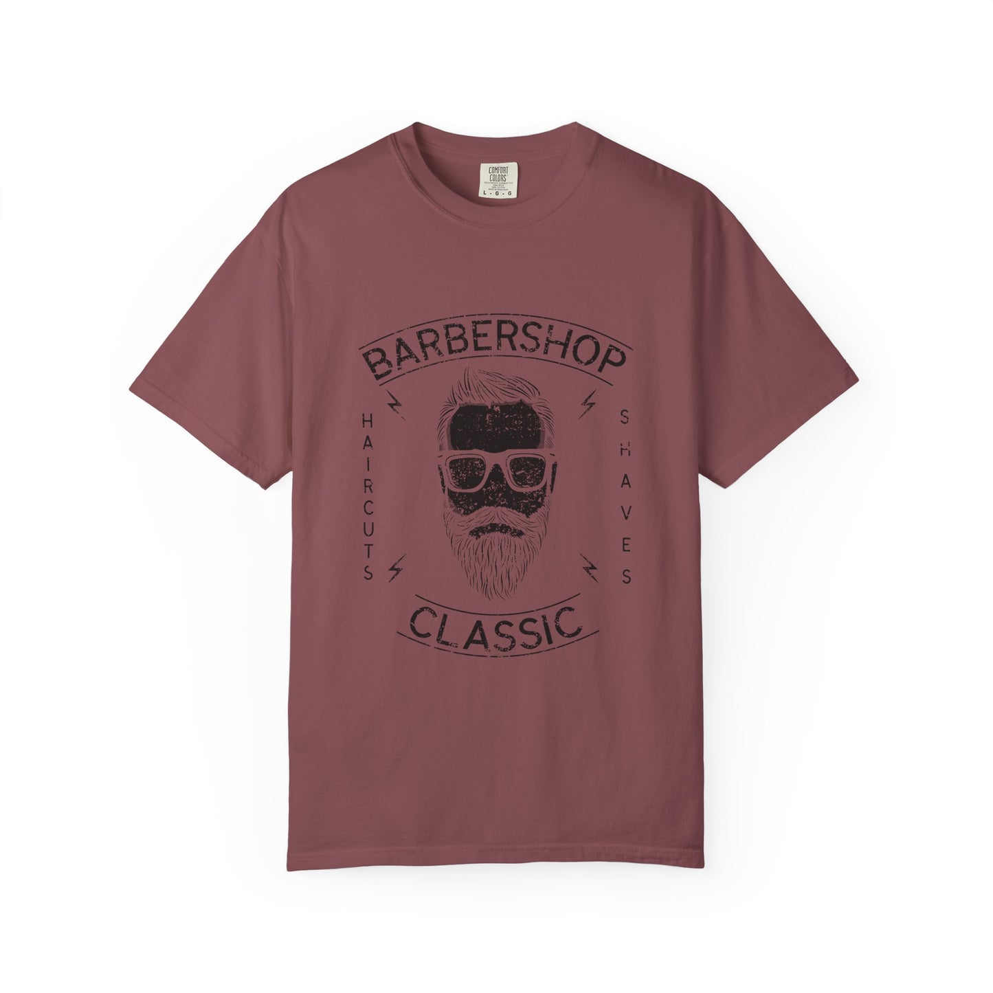 Barbershop Classic Tee | Retro Bearded Barber