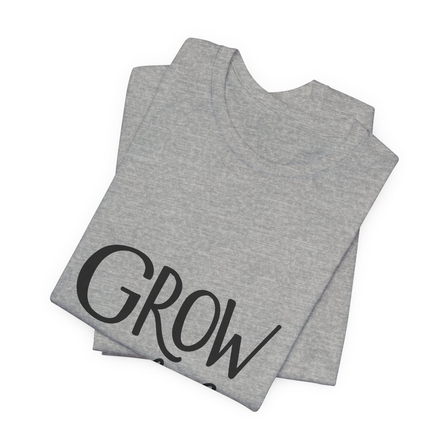 Grow Wild T-Shirt Hand Lettered Nature Tee