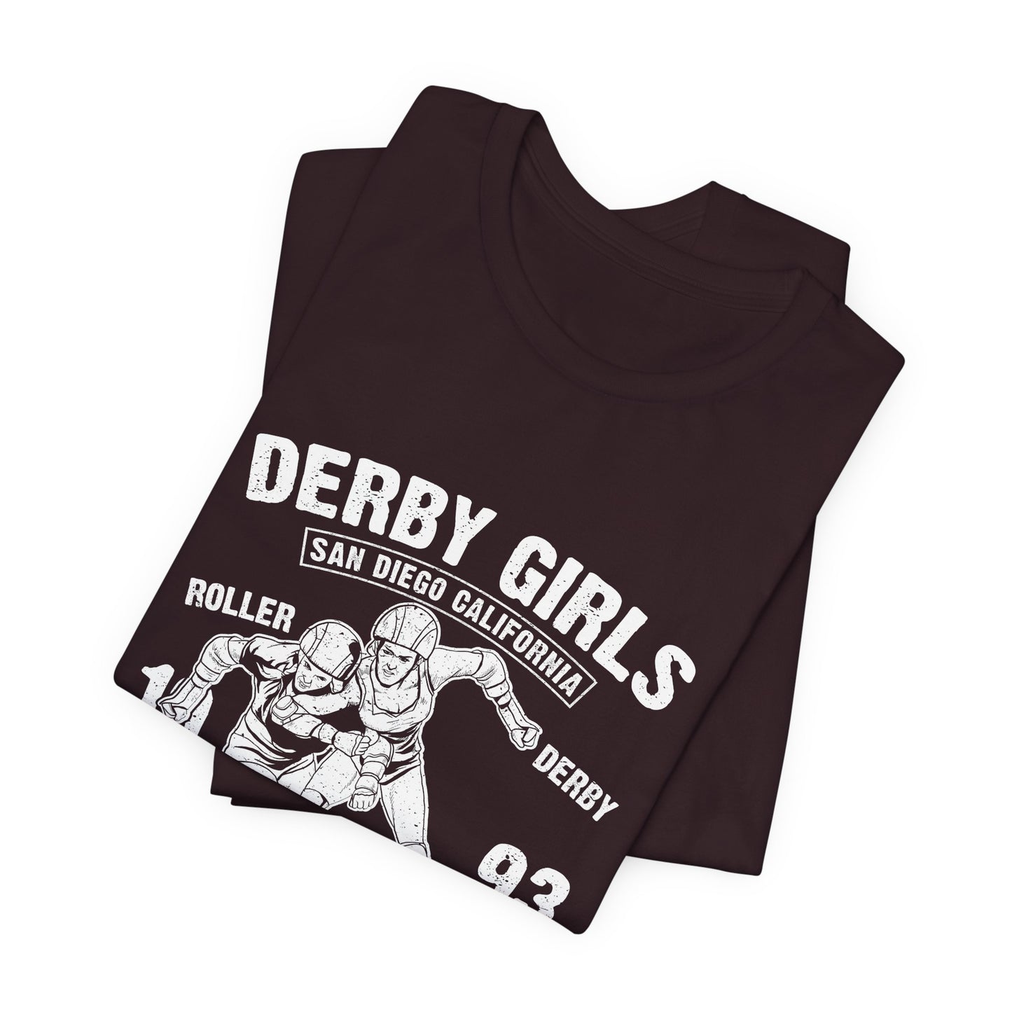 Derby Girls T-Shirt Roller Skating Gift Tee