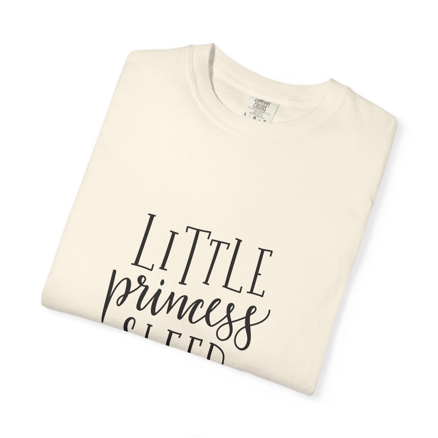 Little Princess Sleep Here Girls Tee