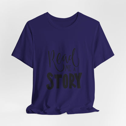 Read Me a Story Kids T-Shirt Cute Book Tee