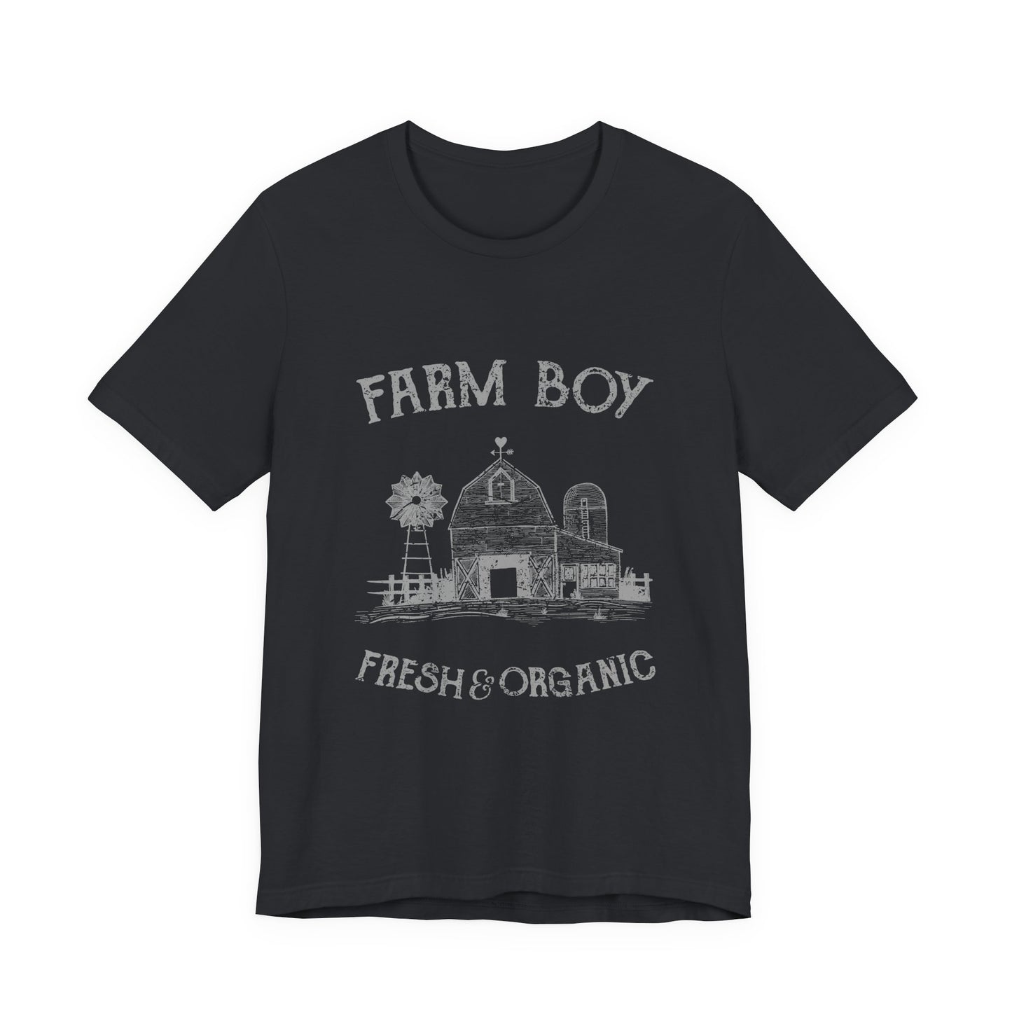 Farm Boy T-Shirt Fresh & Organic Barn Tee