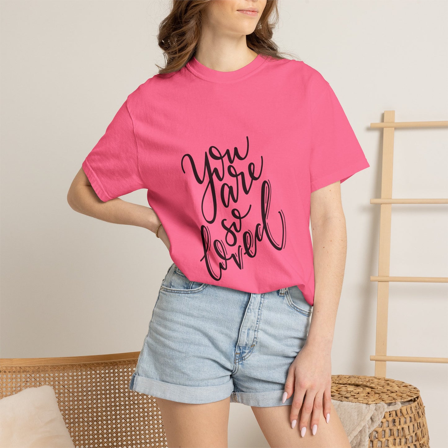 You Are So Loved Garment-Dyed Tee Script