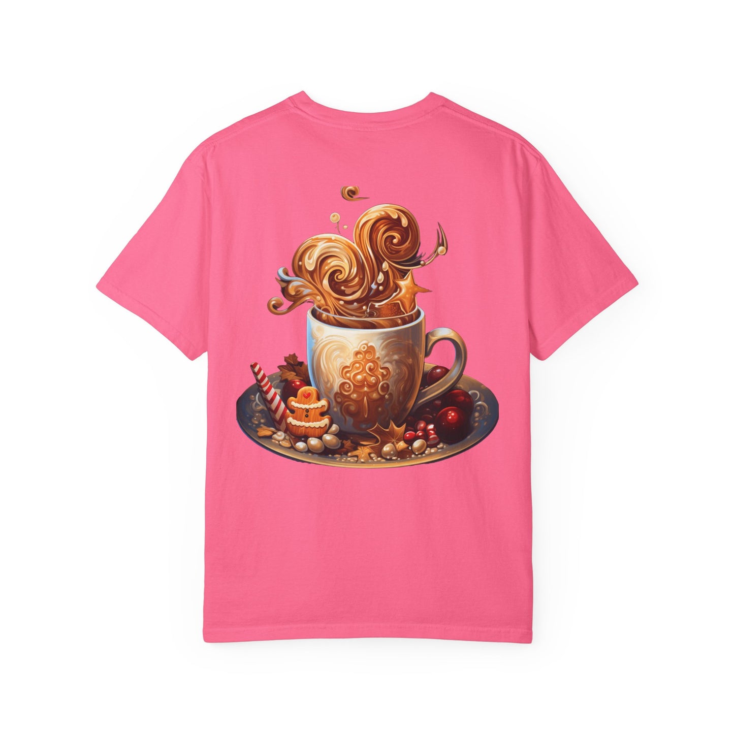 Christmas Coffee Garment-Dyed Heavyweight Tee
