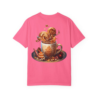 Christmas Coffee Garment-Dyed Heavyweight Tee