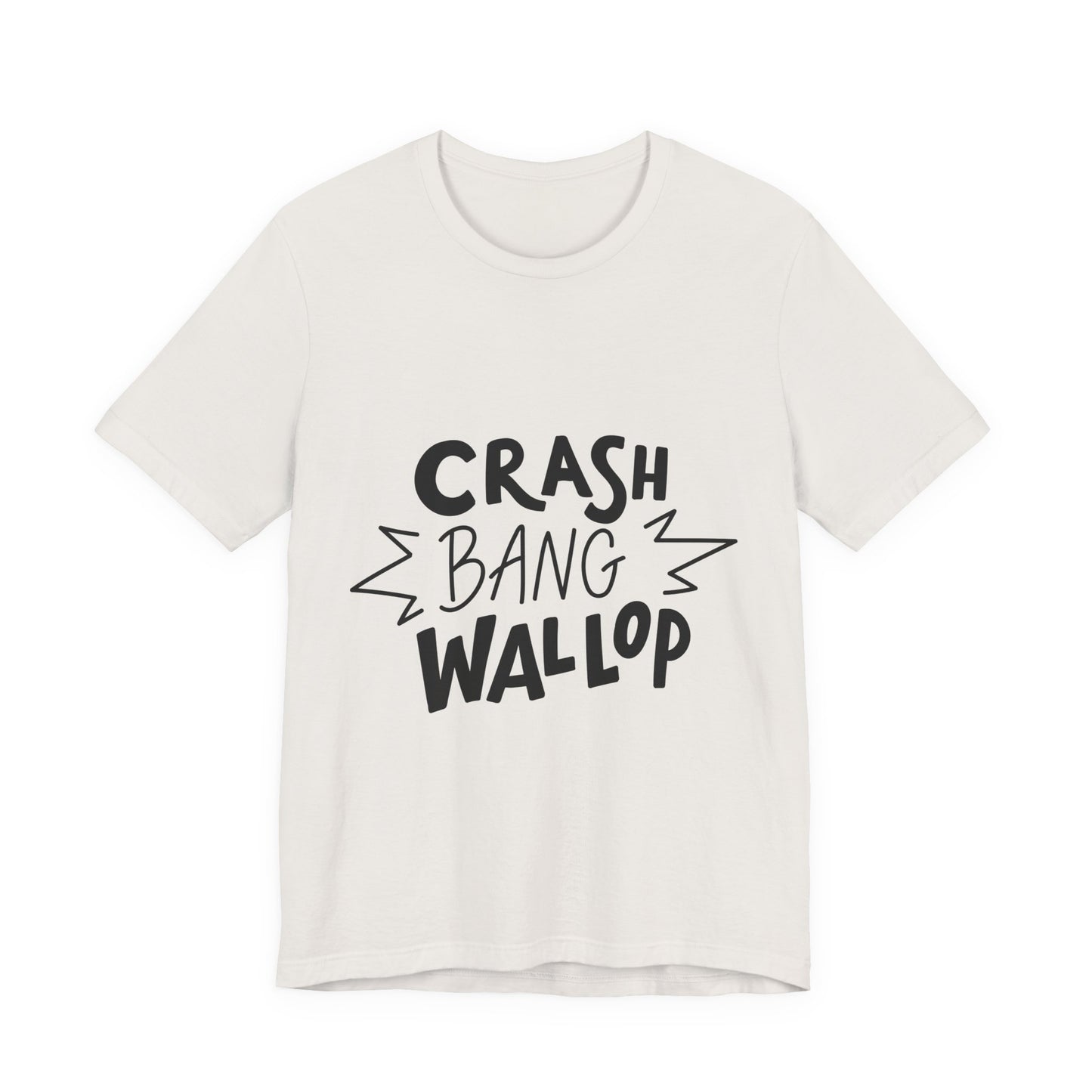 Crash Bang Wallop T-Shirt Comic Typography