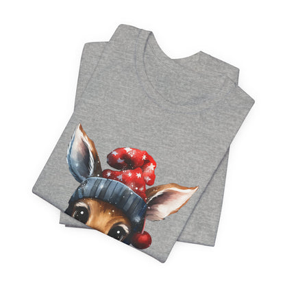 Christmas Kangaroo Tee Cute Winter Holiday Shirt