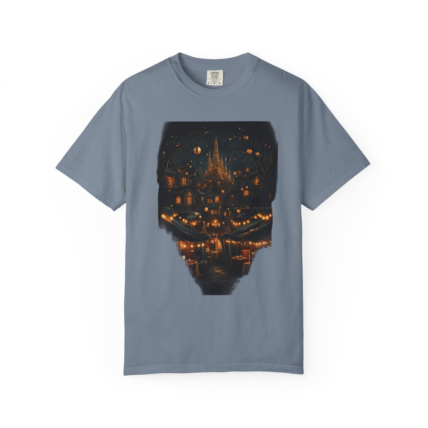 Magical Christmas Village Garment-Dyed Tee