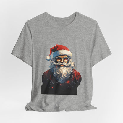 Cool Santa Claus T-Shirt Retro Christmas Tee