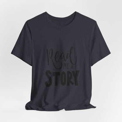 Read Me a Story Kids T-Shirt Cute Book Tee