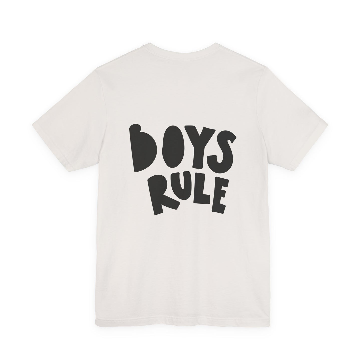 Boys Rule T-Shirt Fun Bold Kids Tee
