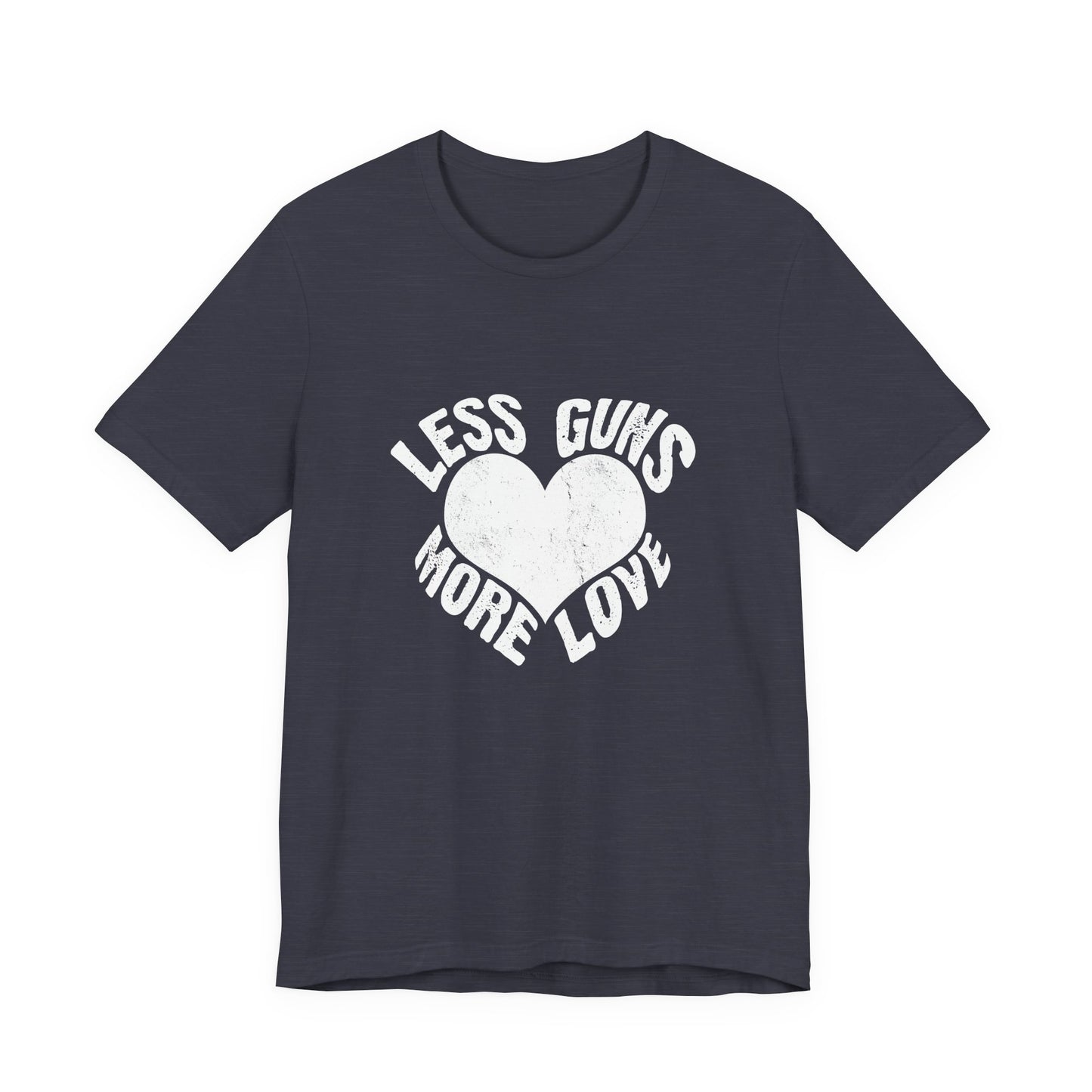 Less Guns More Love T-Shirt | Peace Graphic Tee
