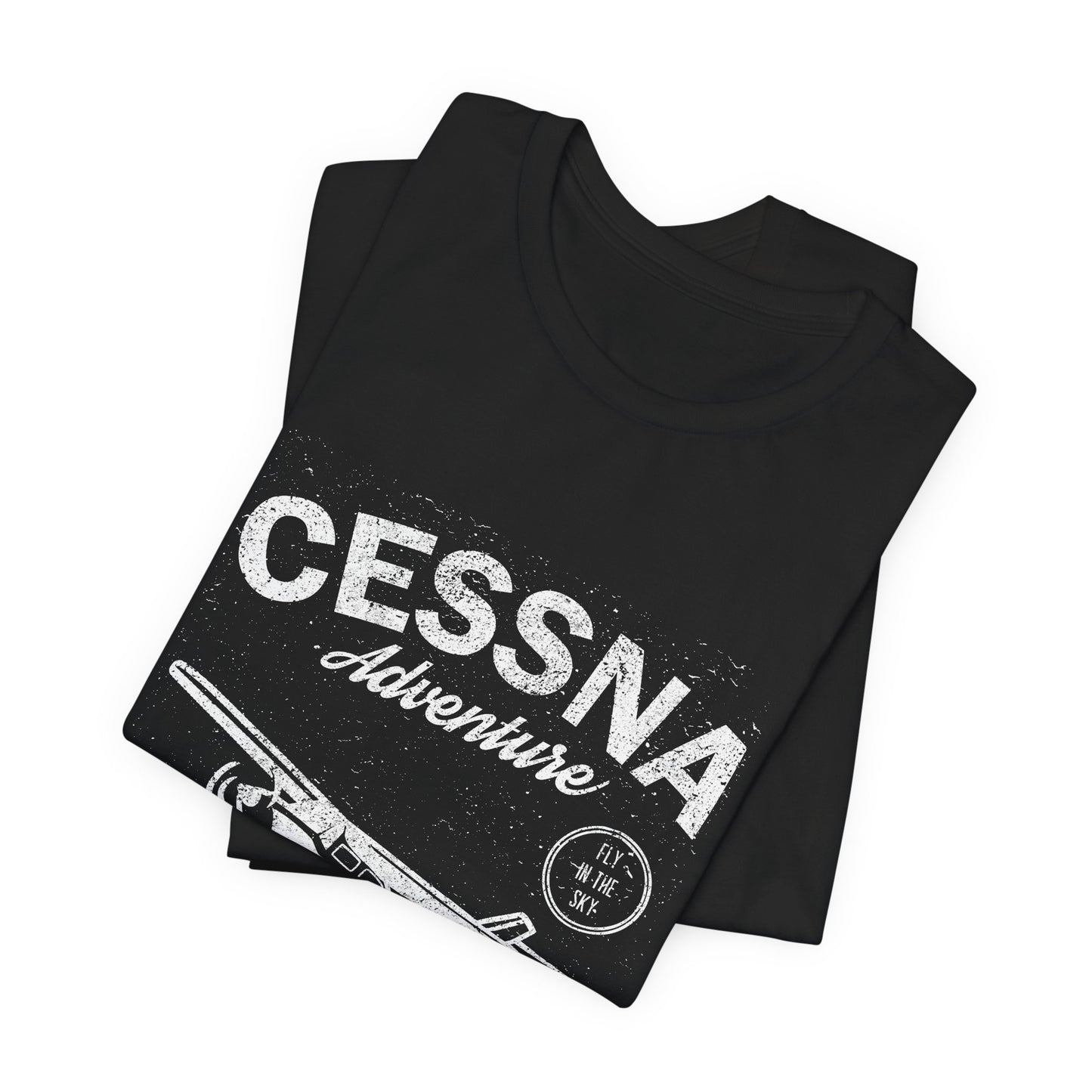 Distressed Aviation Tee for Pilots and Plane Lovers