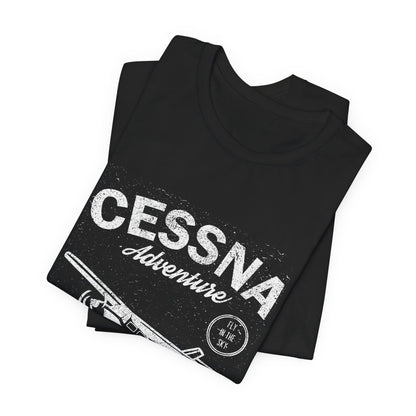 Distressed Aviation Tee for Pilots and Plane Lovers