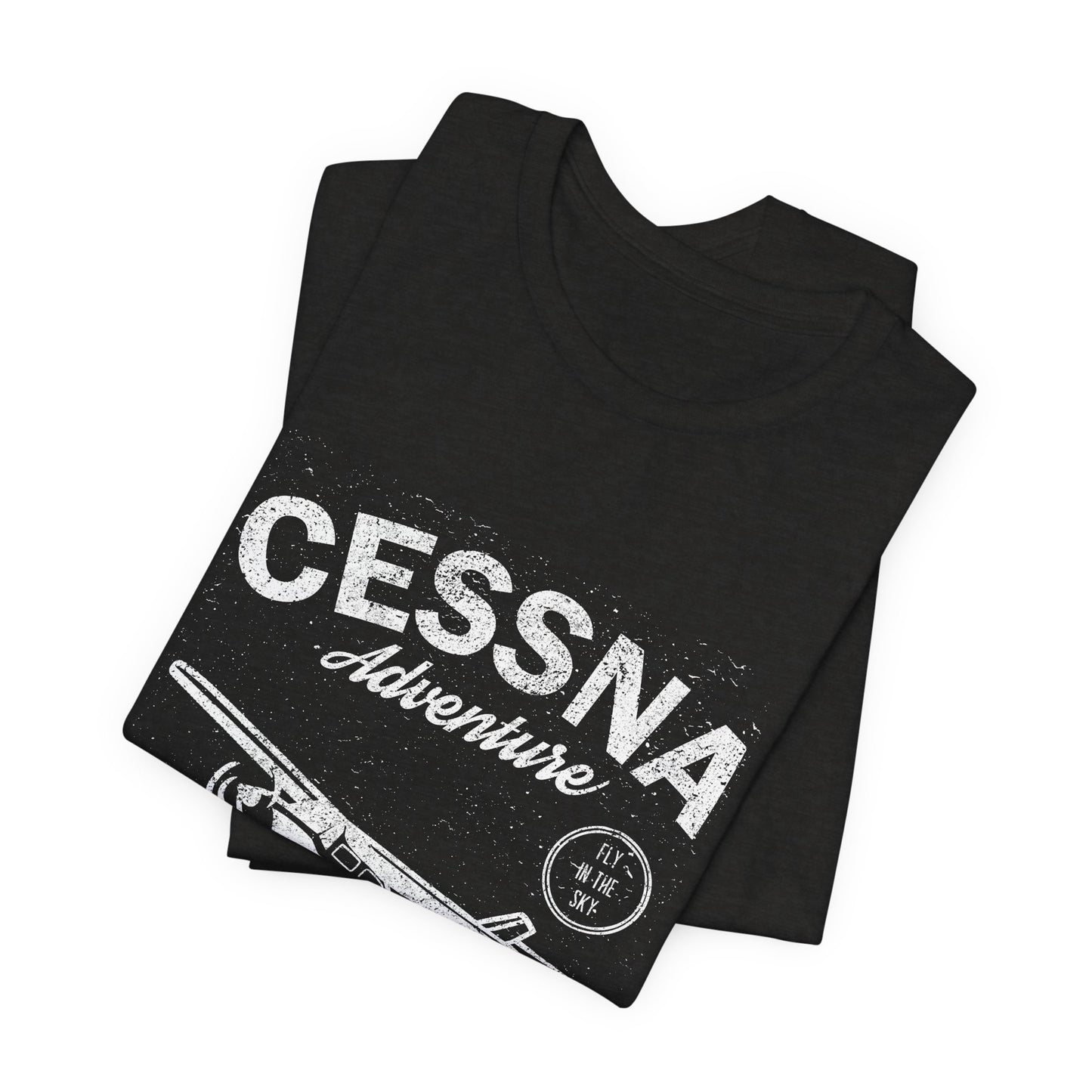 Distressed Aviation Tee for Pilots and Plane Lovers