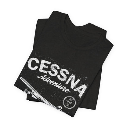 Distressed Aviation Tee for Pilots and Plane Lovers